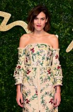 ALEXA CHUNG at 2015 British Fashion Awards in London 11/23/2015