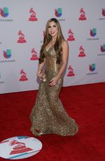 ALEXANDRA OLAVARRIA at 2015 Latin Grammy Awards in Las Vegas 11/18/2015