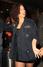 ALICIA KEYS Arrives to The Musket Room for Dinner in Soho 11/27/2015