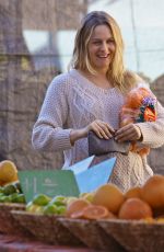ALICIA SILVERSTONE Shopping at Farmers Market in Studio City 11/08/2015