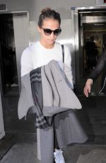 ALICIA VIKANDER at Los Angeles International Airport 11/24/2015
