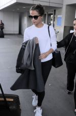 ALICIA VIKANDER at Los Angeles International Airport 11/24/2015
