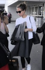 ALICIA VIKANDER at Los Angeles International Airport 11/24/2015