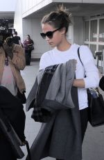 ALICIA VIKANDER at Los Angeles International Airport 11/24/2015
