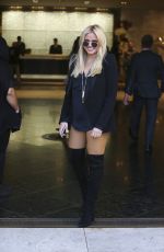 ALLI SIMPSON Shopping at The Grove in West Hollywood 11/16/2015