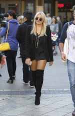 ALLI SIMPSON Shopping at The Grove in West Hollywood 11/16/2015