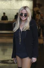 ALLI SIMPSON Shopping at The Grove in West Hollywood 11/16/2015