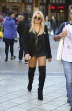 ALLI SIMPSON Shopping at The Grove in West Hollywood 11/16/2015
