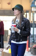 ALLISON WILLIAMS Shopping  at Seaport District and Fashion Boutique Seaport Studios in New York 11/22/2015