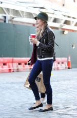 ALLISON WILLIAMS Shopping  at Seaport District and Fashion Boutique Seaport Studios in New York 11/22/2015