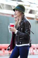 ALLISON WILLIAMS Shopping  at Seaport District and Fashion Boutique Seaport Studios in New York 11/22/2015