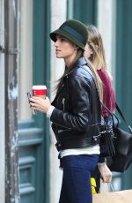 ALLISON WILLIAMS Shopping  at Seaport District and Fashion Boutique Seaport Studios in New York 11/22/2015