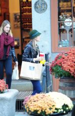 ALLISON WILLIAMS Shopping  at Seaport District and Fashion Boutique Seaport Studios in New York 11/22/2015