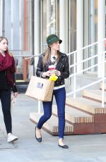 ALLISON WILLIAMS Shopping  at Seaport District and Fashion Boutique Seaport Studios in New York 11/22/2015