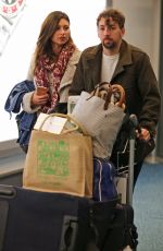 ALY MICHALKA at Vancouver International Airport 11/29/2015