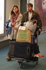 ALY MICHALKA at Vancouver International Airport 11/29/2015