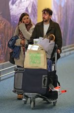ALY MICHALKA at Vancouver International Airport 11/29/2015