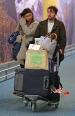 ALY MICHALKA at Vancouver International Airport 11/29/2015