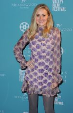 AMANDA AJ MICHALKA at 2015 Napa Valley Film Festival in Yountville 11/12/2015