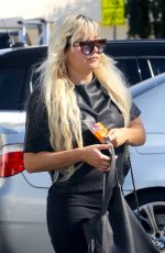 AMANDA BYNES Arrives at CVS Pharmacy in Los Angeles 10/31/2015