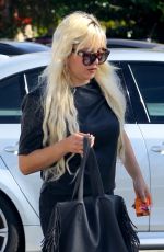 AMANDA BYNES Arrives at CVS Pharmacy in Los Angeles 10/31/2015