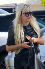 AMANDA BYNES Arrives at CVS Pharmacy in Los Angeles 10/31/2015