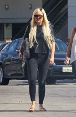 AMANDA BYNES Arrives at CVS Pharmacy in Los Angeles 10/31/2015