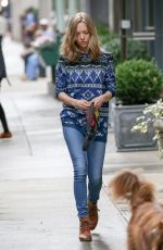 AMANDA SEYFRIED anf Finn Out and About in New York 11/07/2015