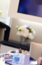 AMANDA SEYFRIED at Espace Cle De Peau Beaute at Bergdorf Goodman in New York 11/18/15