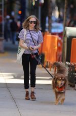 AMANDA SEYFRIED Out with Finn in New York 11/04/2015