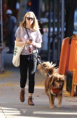 AMANDA SEYFRIED Out with Finn in New York 11/04/2015