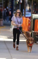 AMANDA SEYFRIED Out with Finn in New York 11/04/2015