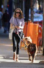AMANDA SEYFRIED Out with Finn in New York 11/04/2015