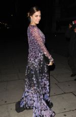 AMBER LE BON Arrives at Tunnel Of Love Fundraiser in London 11/11/2015