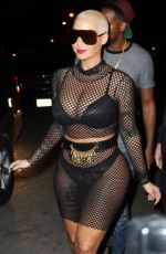 AMBER ROSE at Ace of Diamonds in Los Angeles 11/10/2015