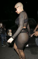 AMBER ROSE at Ace of Diamonds in Los Angeles 11/10/2015