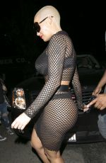 AMBER ROSE at Ace of Diamonds in Los Angeles 11/10/2015
