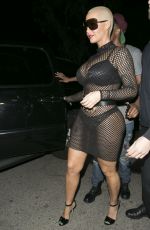 AMBER ROSE at Ace of Diamonds in Los Angeles 11/10/2015