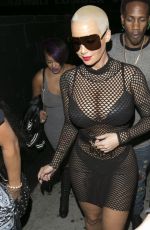 AMBER ROSE at Ace of Diamonds in Los Angeles 11/10/2015