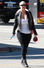 AMBER ROSE Out and About in Los Angeles 11/13/2015