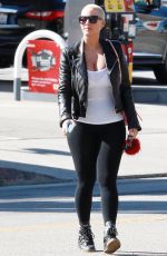 AMBER ROSE Out and About in Los Angeles 11/13/2015