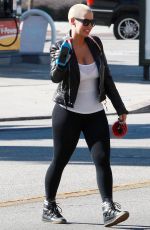 AMBER ROSE Out and About in Los Angeles 11/13/2015