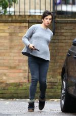 AMELIA WARNER Out and About in Notting Hill 11/24/2015