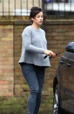 AMELIA WARNER Out and About in Notting Hill 11/24/2015