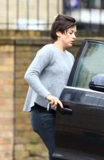 AMELIA WARNER Out and About in Notting Hill 11/24/2015