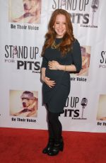 AMY DAVIDSON at Stand Up for Pits Comedy Benefit in Hollywood 11/08/2015
