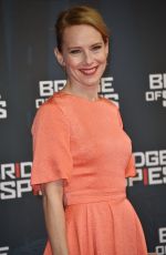 AMY RYAN at Bridge of Spies Premiere at Zoo Palast in Berlin 11/13/2015