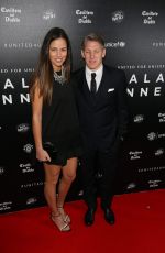 ANA IVANOVIC at Manchester United for Unicef Gala Dinner 11/29/2015