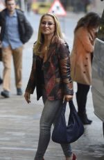 ANASTACIA Arrives at BBC Breakfast in Manchester 11/04/2015