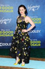 ANNA PAQUIN at The Good Dinosaur Premiere in Hollywood 11/17/2015
